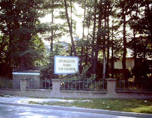 Sign at Canterbury Road entrance 1978